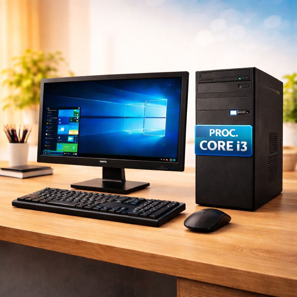 PC CORE I3 VITRINE